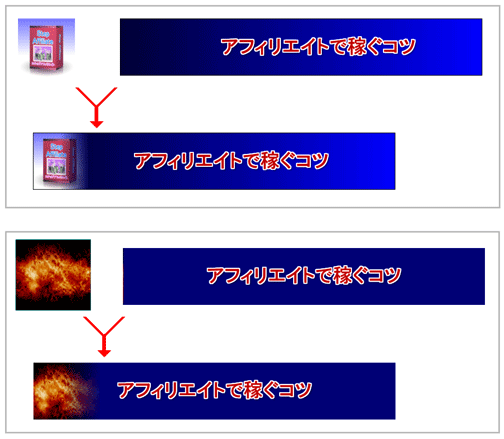 見出し画像ー画像を背景に合成
