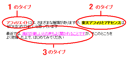 テキスト設定ーマーキング2